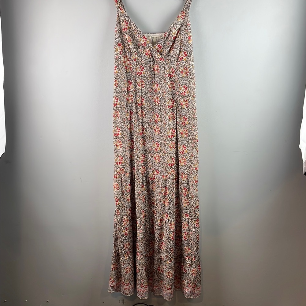 Bass GH Bass & Co Floral Maxi Dress Size 2